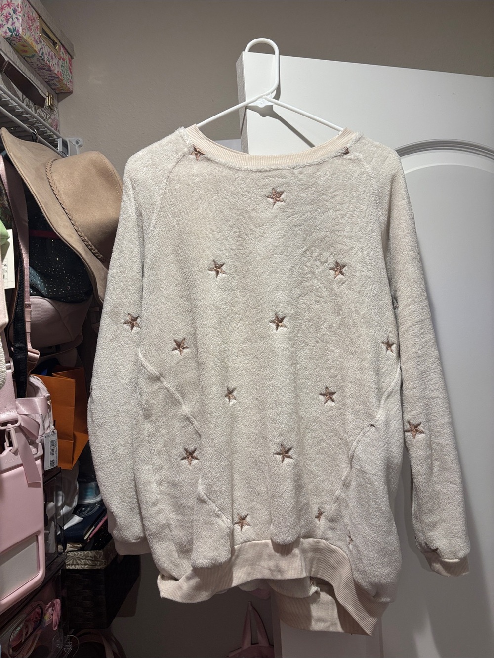 Altar’d State oversized star sweater- size S